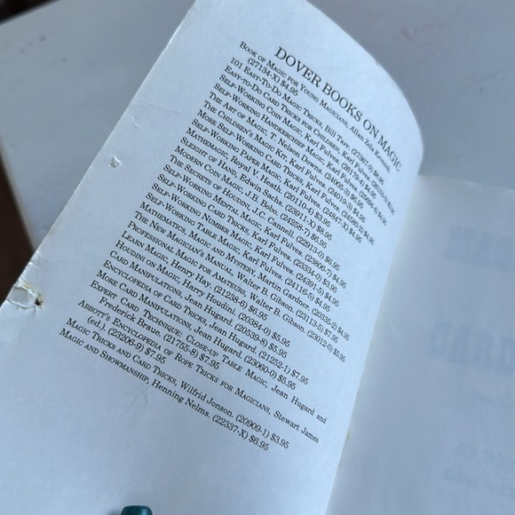 Magic tricks and card tricks vintage 1954 book - Picture 4 of 8